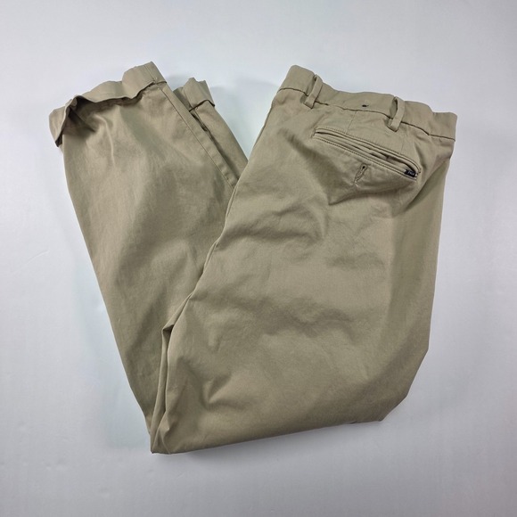 Mens Polo Ralph Lauren Beige Wynton Stretch Slim Tapered Fit W40xL30 Chino - Picture 2 of 7